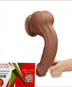 Dương Vật Giả Gắn Tường Lovetoy 11.5 Inch Trượt Da 2 Lớp, Thiết Kế Cao Cấp - Ảnh 6