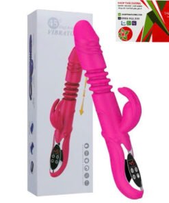 Dương Vật Giả Rabbit Vibrator Đa Năng Rung Thụt Tự Động, Phát Nhiệt Ấm Nóng Kích Thích - Ảnh 3