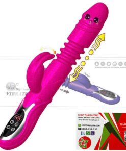 Dương Vật Giả Rabbit Vibrator Đa Năng Rung Thụt Tự Động, Phát Nhiệt Ấm Nóng Kích Thích - Ảnh 5