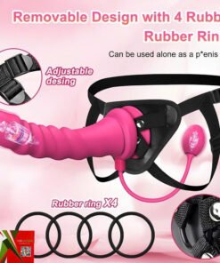 Dương Vật Giả Dây Đeo Love Spouse Rung 10 Chế Độ, Điều Khiển App Cho Les - Ảnh 4