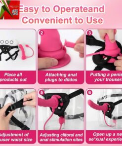 Dương Vật Giả Dây Đeo Love Spouse Rung 10 Chế Độ, Điều Khiển App Cho Les - Ảnh 5