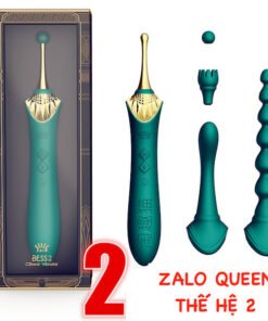 Zalo Queen Bess 2 với 4 đầu phụ thay thế kích thích nhiều vị trí