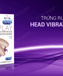 Shop bán Trứng rung 2 đầu 12 chế độ rung - Durex Play Dual - Head Vibrating Egg 11  hàng mới về