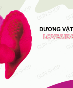 Dương vật giả vỏ sò điều khiển từ xa Loveaider Boyfriend siêu kích thích