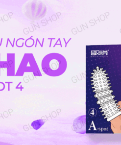 Bao cao su ngón tay Aichao A-spot gai lớn tăng khoái cảm