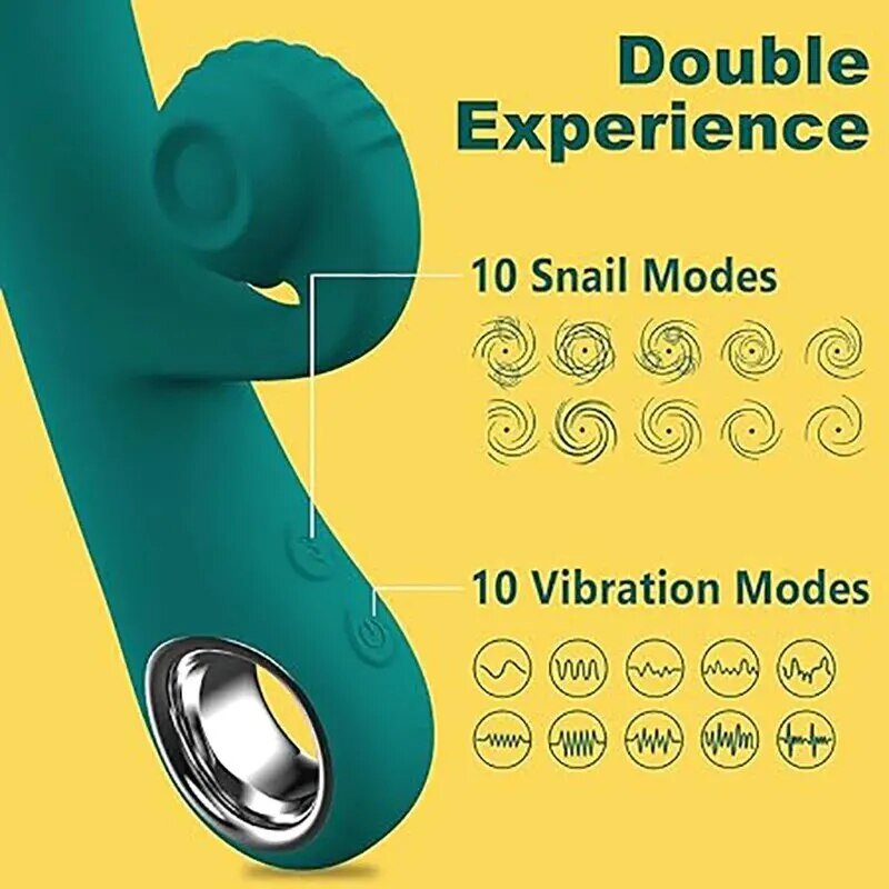 Máy rung đa năng gân gai ốc sên kích thích mạnh- Hakichi 6 Máy rung đa năng gân gai ốc sên kích thích mạnh mẽ