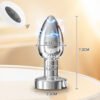 Phích Cắm Tình Yêu Inox Cao Cấp  Tính Năng Rung Sốc Điện Có Remote