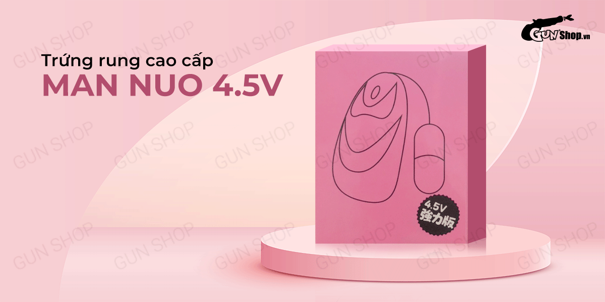 Bỏ sỉ Trứng rung cao cấp 1 đầu dùng pin - Man Nuo 4.5V hàng mới về
