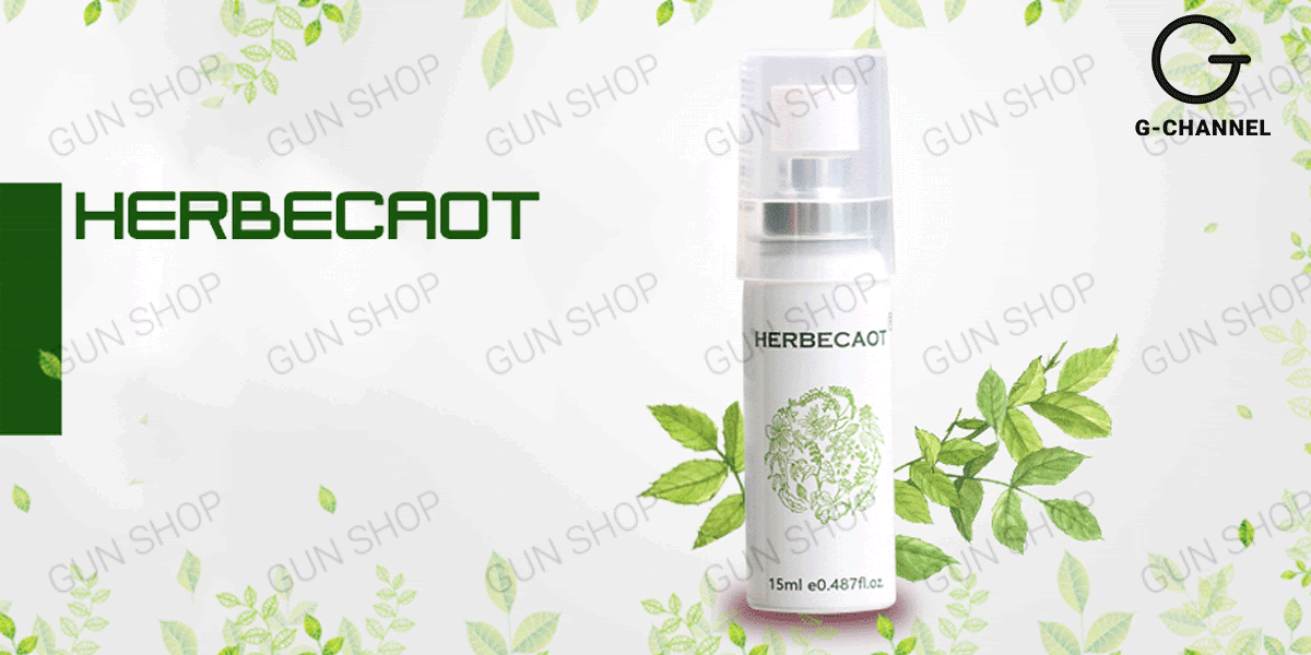 Herbecaot Đài Loan 15ml xịt kéo dài thời gian siêu hiệu- hakichi 2 Herbecaot Đài Loan 15ml xịt kéo dài thời gian siêu hiệu quả