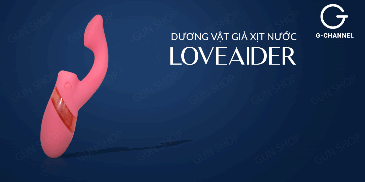 Dương vật giả Loveaider rung 7 chế độ xịt nước siêu- Hakichi 2 Dương vật giả Loveaider rung 7 chế độ xịt nước siêu thực