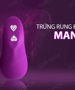 Trứng rung không dây 10 chế độ kích thích quyến rũ Man Nuo