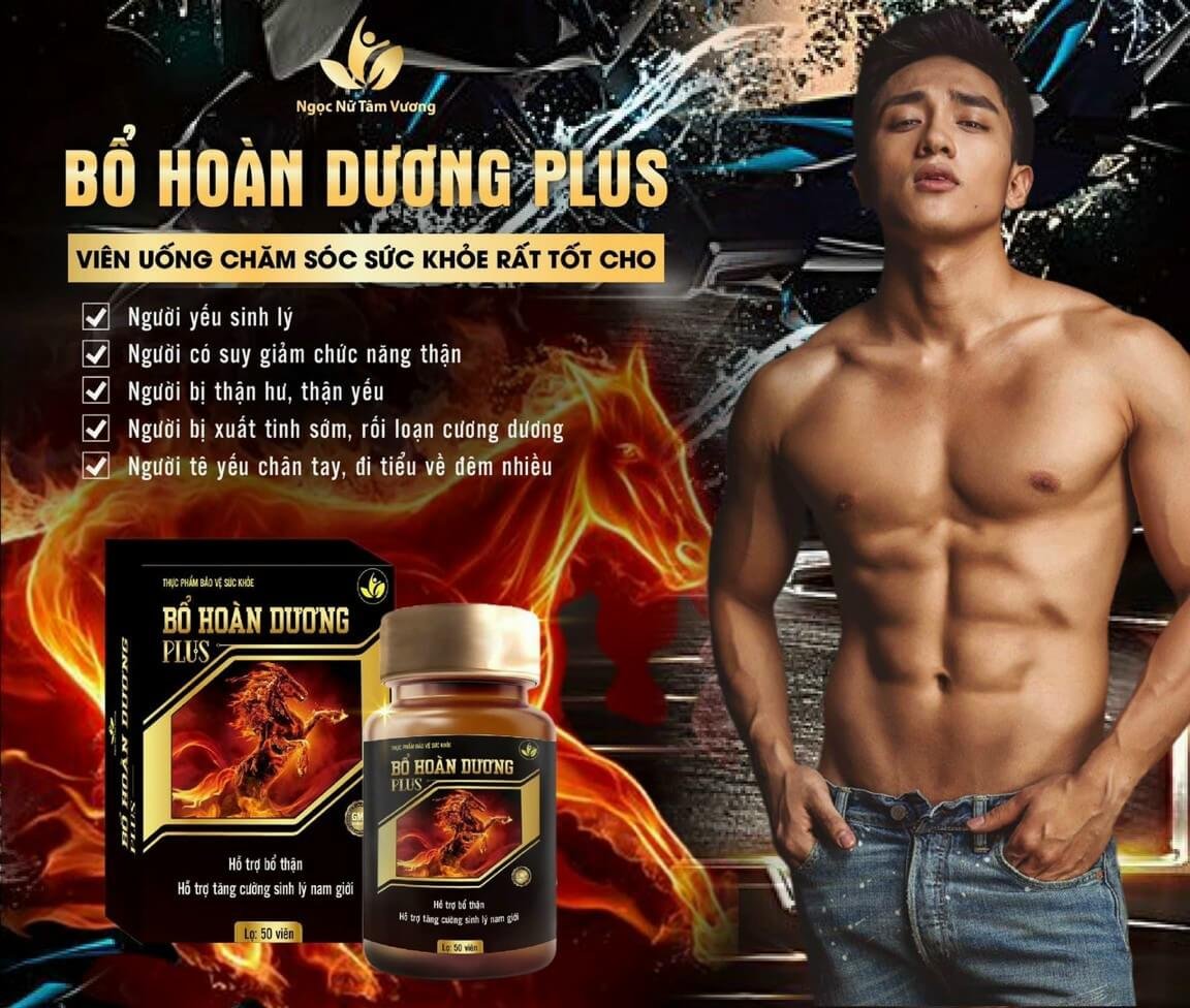 Bổ Hoàn Dương Plus – Hỗ trợ nam giới tăng cường sinh lý hiệu- Hakichi 4 Bo hoan duong 1