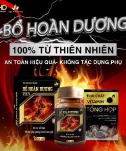 Bổ Ho&agrave;n Dương Plus - Hỗ trợ nam giới tăng cường sinh l&yacute; hiệu- Hakichi