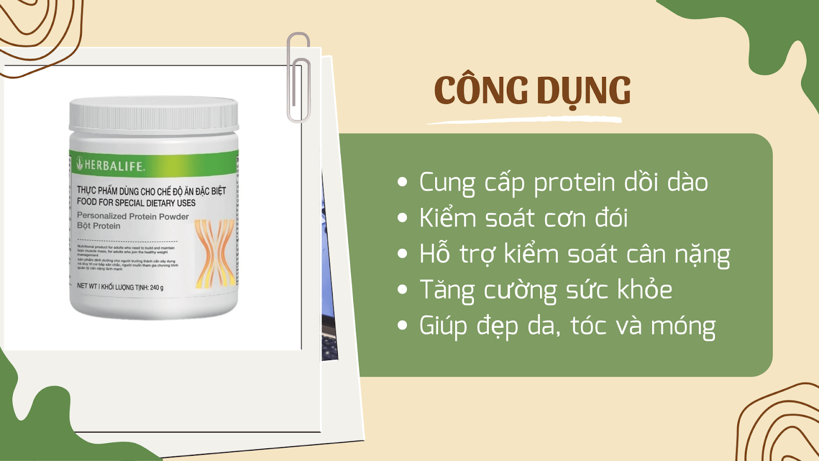 Protein đậu nành an toàn, dễ dàng hấp thu, hiệu quả cao.