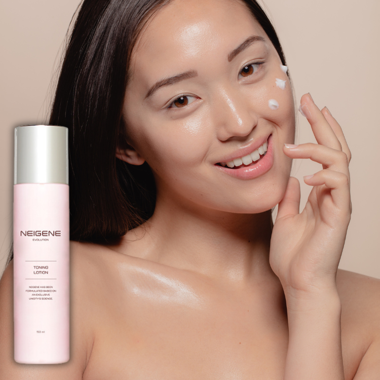 Kem dưỡng ẩm Unicity Neigene Evolution Toning Lotion (150ml) - Hakichi 5 Lotion Unicity 1