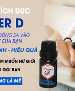 Super D thuốc kích thích nữ chính hãng Nga tác dụng mạnh tốt nhất