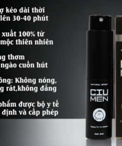 So sánh Chai xịt Ciumen chính hãng kéo dài thời gian quan hệ giá tốt chính hãng