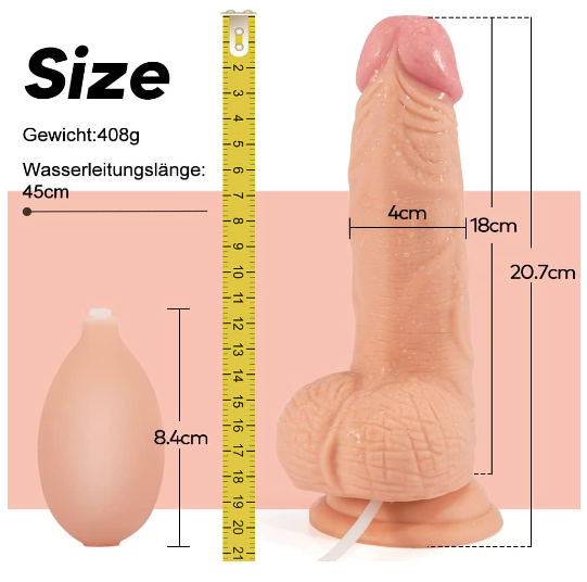 Dương vật giả Lovetoy Soft Ejaculation 8 bắn nước xuất tinh silicon mềm mại Dương vật giả Lovetoy Soft Ejaculation 8 bắn nước xuất tinh silicon mềm mại