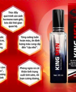 King Men chai xịt kéo dài quan hệ chống xuất tinh sớm hiệu quả