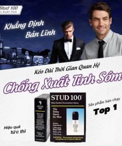 Thuốc Xịt Stud 100 K&eacute;o D&agrave;i Thời Gian Quan Hệ Chống Xuất Tinh- Hakichi