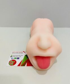 Âm Đạo Giả 2 Dầu Miệng Và Bướm Giả  Silicon Nguyên khối 500g - Hakichi