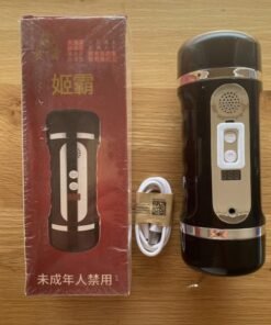 Âm Đạo Giả Cầm Tay 2 Đầu Có Rung & Rên Cho Nam Tự Sướng - Hakichi