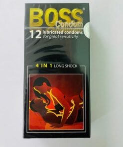 Bao Cao Su Boss 4in1 – Gân Gai Kéo Dài Thời Gian Tăng Khoái Cảm Cực Mạnh (Hộp 12 Bao) - Hakichi