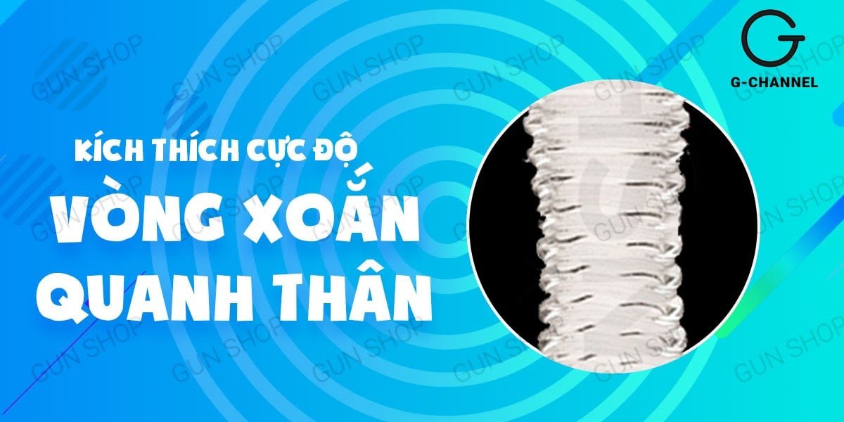 Địa chỉ bán Bao cao su đôn dên tăng kích thước rung - Aichao Xanh nhập khẩu