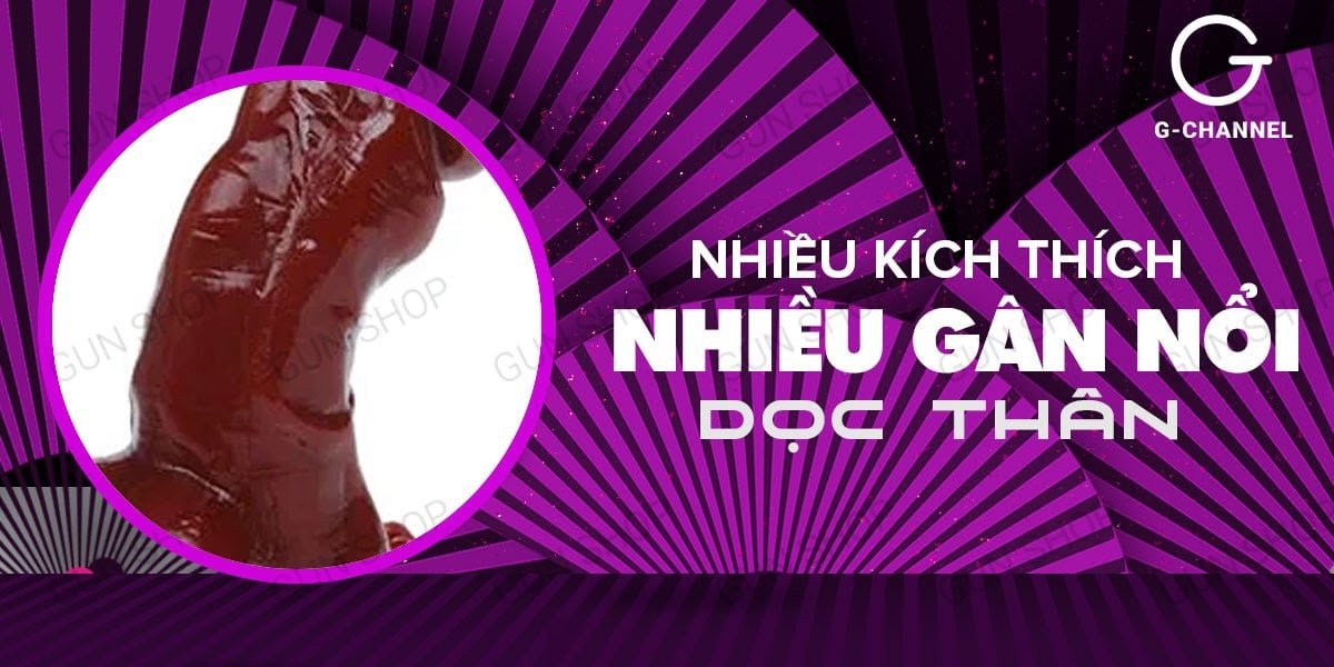 Bao cao su dên Baile Wolftooth rung bìu pin kích thước lớn - Hakichi 4 Bao cao su dên Baile Wolftooth rung bìu pin kích thước lớn