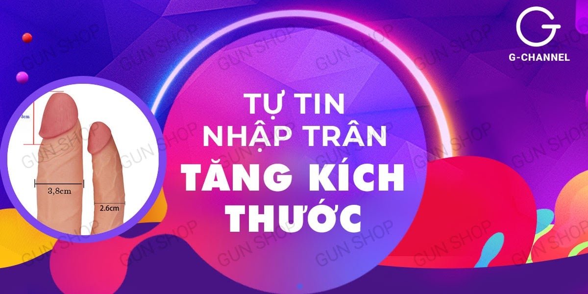 Bao cao su đôn dên Lovetoy 2 đầu tăng kích thước hấp dẫn - Hakichi 4 Bao cao su đôn dên Lovetoy 2 đầu tăng kích thước hấp dẫn
