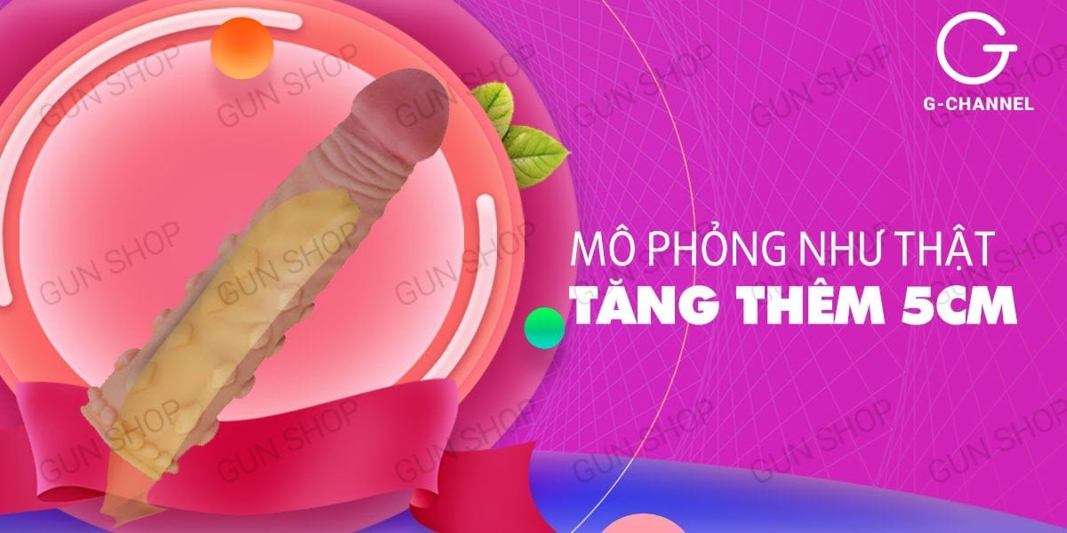 Bao cao su đôn dên Lovetoy tăng kích thước 5cm nâng tầm cảm xúc - Hakichi 5 Bao cao su đôn dên Lovetoy tăng kích thước 5cm nâng tầm cảm xúc