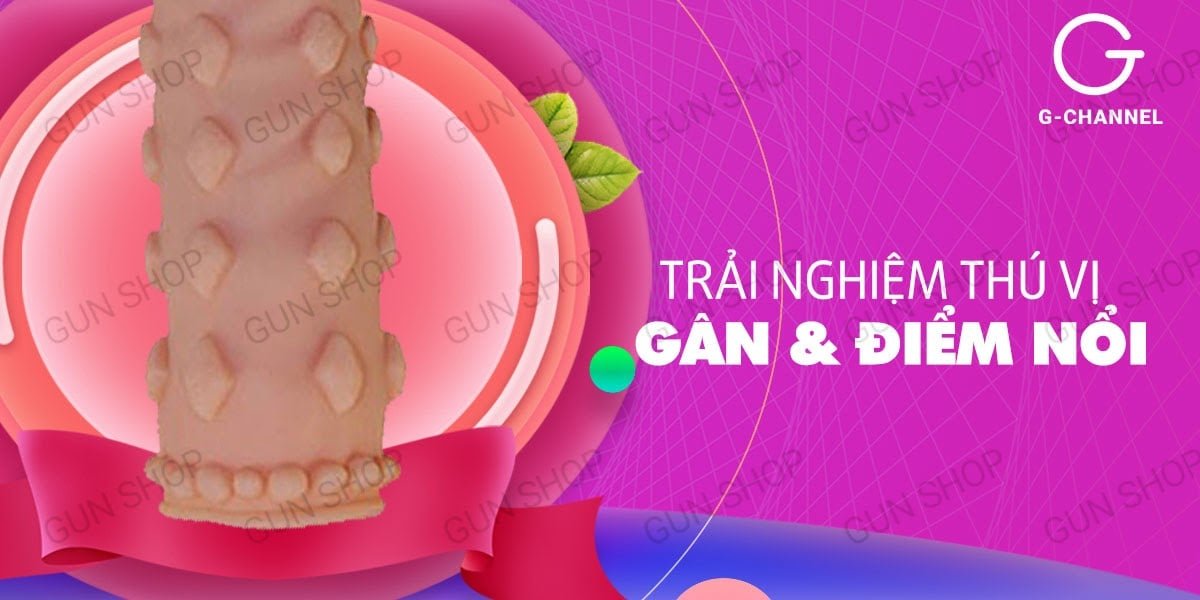 Bao cao su đôn dên Lovetoy tăng kích thước 5cm nâng tầm cảm xúc - Hakichi 3 Bao cao su đôn dên Lovetoy tăng kích thước 5cm nâng tầm cảm xúc