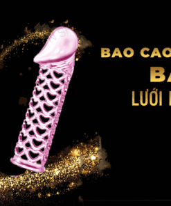 Bao cao su đôn dên Baile lưới hoa hồng tăng khoái cảm tối đa