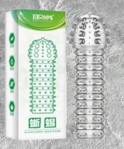 Mua Bao cao su đôn dên tăng kích thước Aichao Xanh Lá - Thằn lằn  giá sỉ - Hakichi