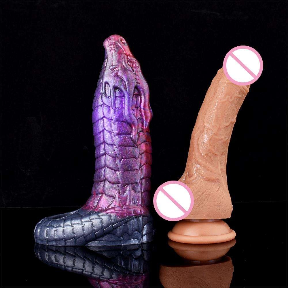 Bao Đôn Dên Hình Đầu Rồng FAAK Phantom Tăng Kích Thước Dương Vật Chống Xuất Tinh Sớm
