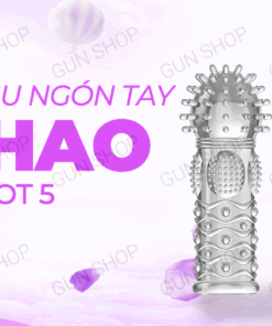 Bao cao su ngón tay Aichao A-spot 5 gai lớn tăng khoái cảm
