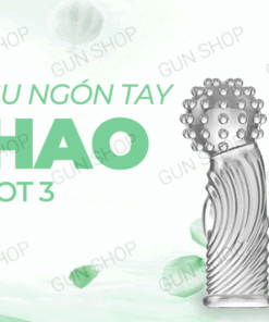 Bao cao su ngón tay Aichao G-spot gai lớn - Kích thích cực đỉnh