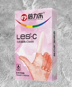 Bao cao su ng&oacute;n tay Beilile Les-C hộp 8 c&aacute;i an to&agrave;n uy t&iacute;n