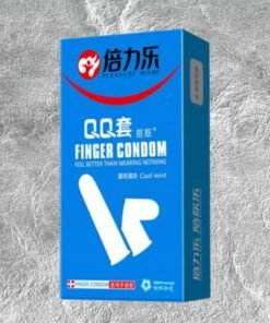 Bao cao su ng&oacute;n tay m&aacute;t lạnh Beilile QQ Cool Mint Hộp 10 c&aacute;i h&agrave;ng ch&iacute;nh- Hakichi