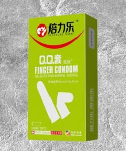 Bao cao su ng&oacute;n tay nha đam Beilile QQ Aloe 10 c&aacute;i an to&agrave;n mới
