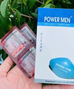 Bao Cao Su Siêu mỏng POWER MEN Kéo Dài Thời Gian Hộp 12 Cái - Hakichi