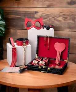 Bộ Sextoy Bạo Dâm BDSM 8 Món Màu Đỏ Cao Cấp - Hakichi
