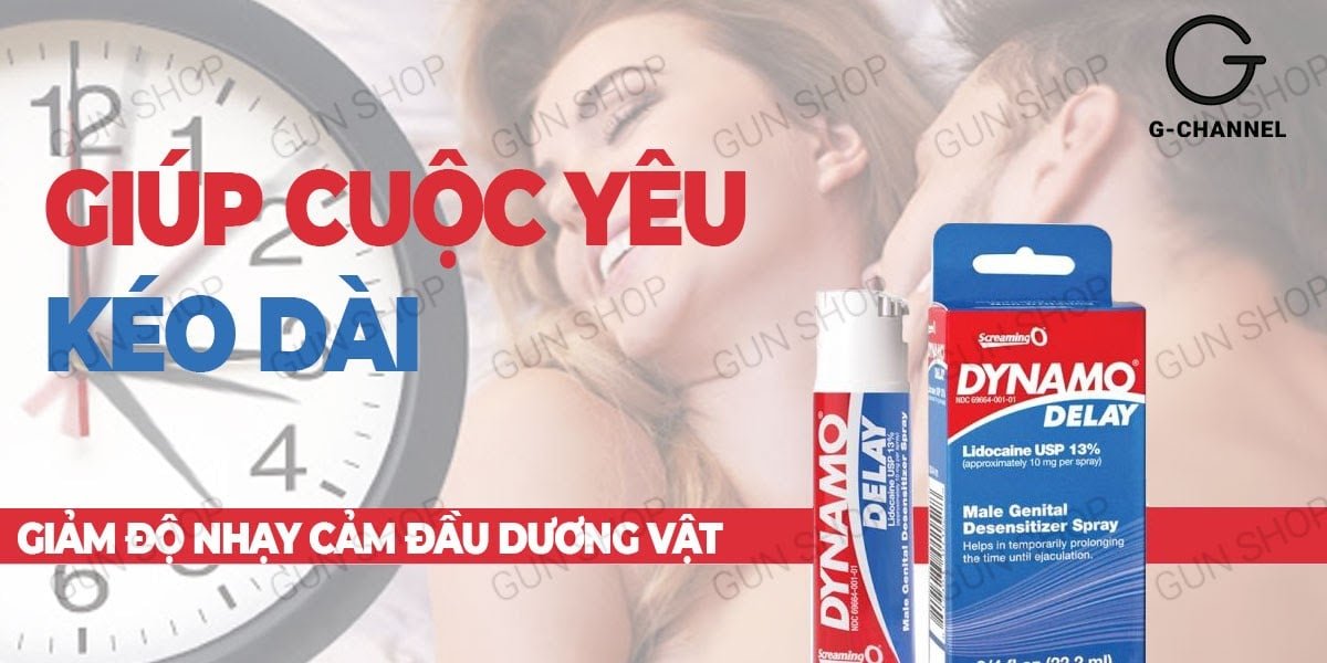 Chai xịt Dynamo Delay Mỹ 22ml kéo dài quan hệ tăng cường sức- hakichi 3 Bảng giá Chai xịt Mỹ Dynamo Delay - Kéo dài thời gian - Chai 22ml cao cấp