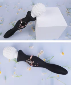 Chày rung 2 đầu Yeain Magic Wand silicon gai kích thích cực đỉnh