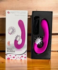 Chày Rung Kết Hợp Lưỡi Xoay Liếm Masage Điểm G Cực Sướng - Hakichi