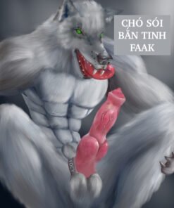 FAAK Hellfire Dương Vật Giả Sói Rung Siêu Thật Kích Thích Mạnh