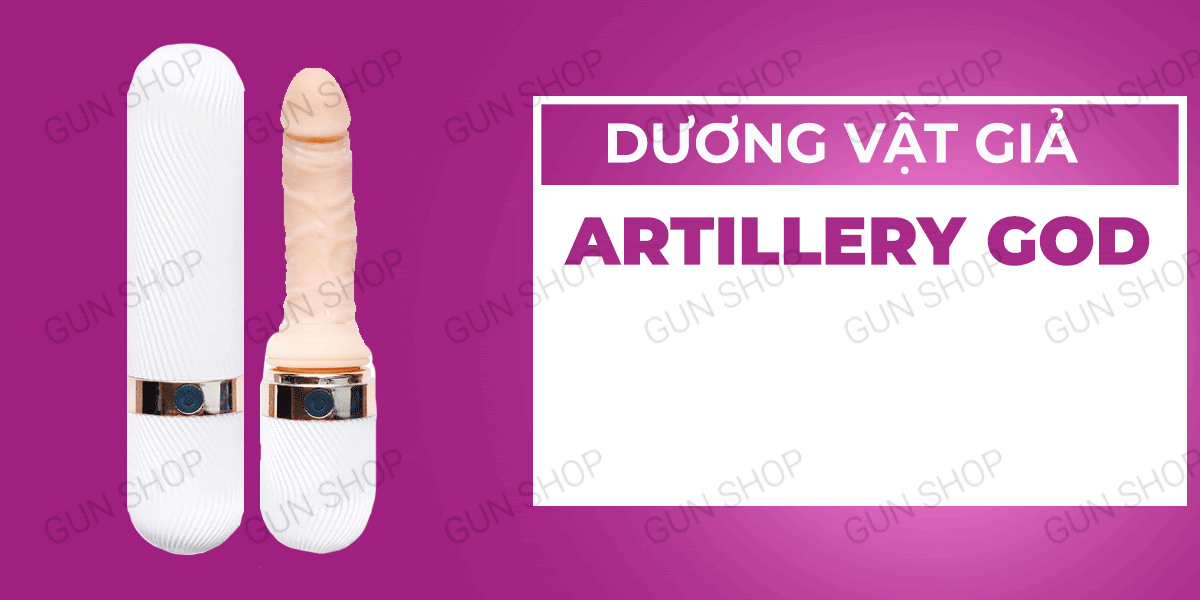 Mua Dương vật giả rung thụt nhiều chế độ phát nhiệt sạc điện - Artillery God giá tốt