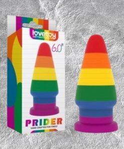 Lovetoy Prider 6.0 dương vật giả mềm dẻo đa sắc d&iacute;nh- hakichi
