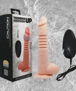 Dương vật giả d&iacute;nh tường rung thụt tự động pin cao cấp Baile Thunder- hakichi