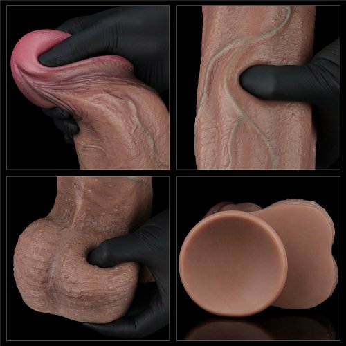 Dương Vật Giả Lovetoy XXL 2 Lớp Silicon Bạch Kim 33cm – Siêu Khủng Giống Thật Đế Hít Tường Dương Vật Giả Lovetoy XXL 2 Lớp Silicon Bạch Kim 33cm – Siêu Khủng Giống Thật Đế Hít Tường